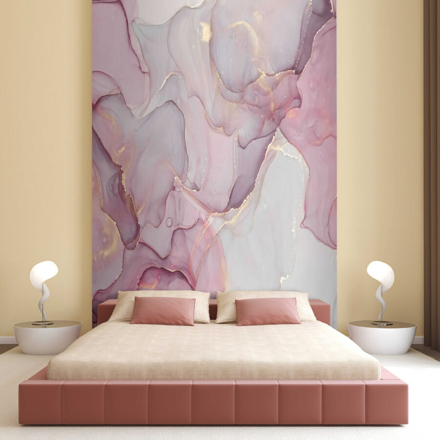 Wall murals Soft pastel hues intertwine gracefully. - Image 2