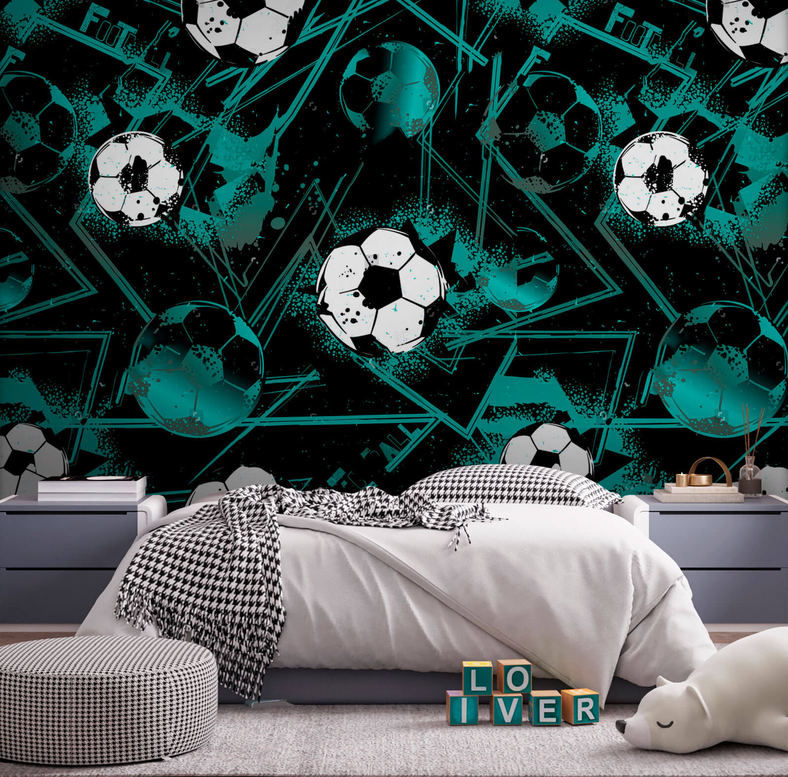 u73013pir1m - Pattern of football balls - tegory