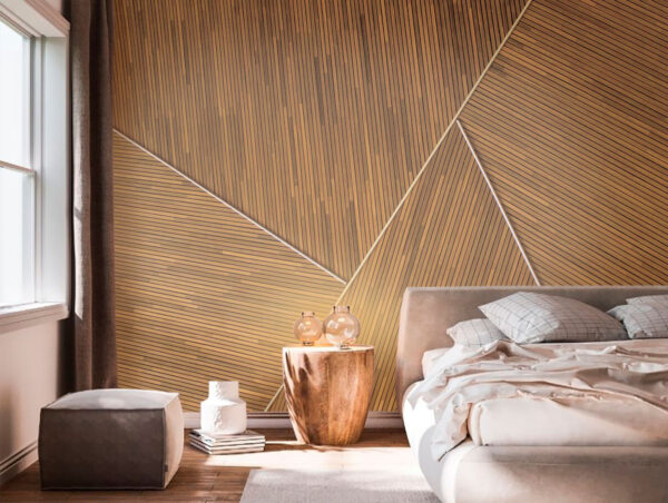 Artistic wooden paneling pattern design. Artistic wooden paneling pattern design.
