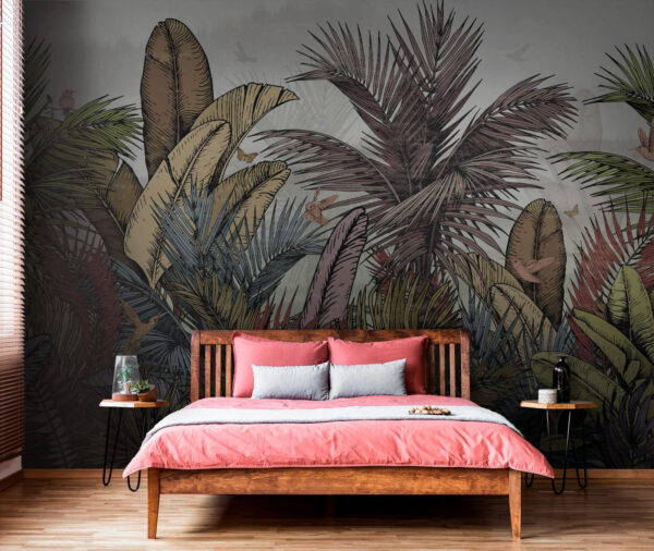 Group of tropical plants Group of tropical plants
