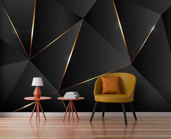 Abstract shapes with shimmering lines u73616pih1 600x488 - Abstract shapes with shimmering lines