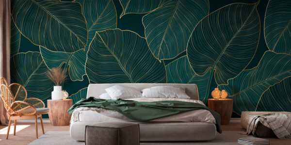 Elegant leaves with intricate details. Elegant leaves with intricate details.
