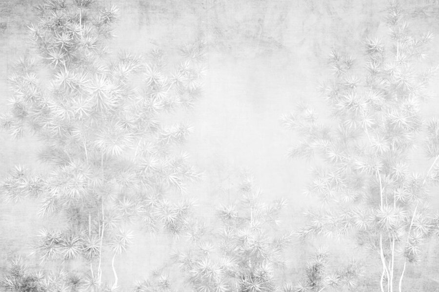 White background with trees