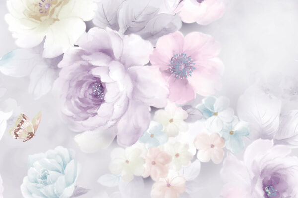 Soft blooms in pastel hues. Soft blooms in pastel hues.