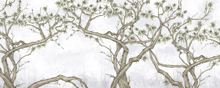 Tree with many branches