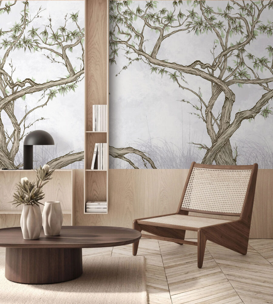 Tree with many branches