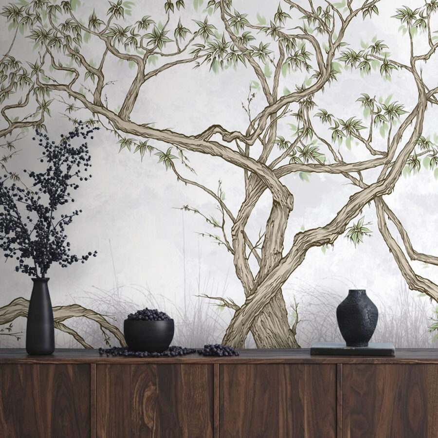 Tree with many branches
