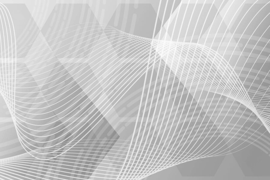 Grey and white background with white lines