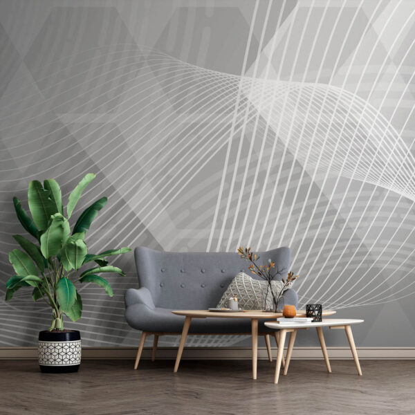 Grey and white background with white lines Grey and white background with white lines
