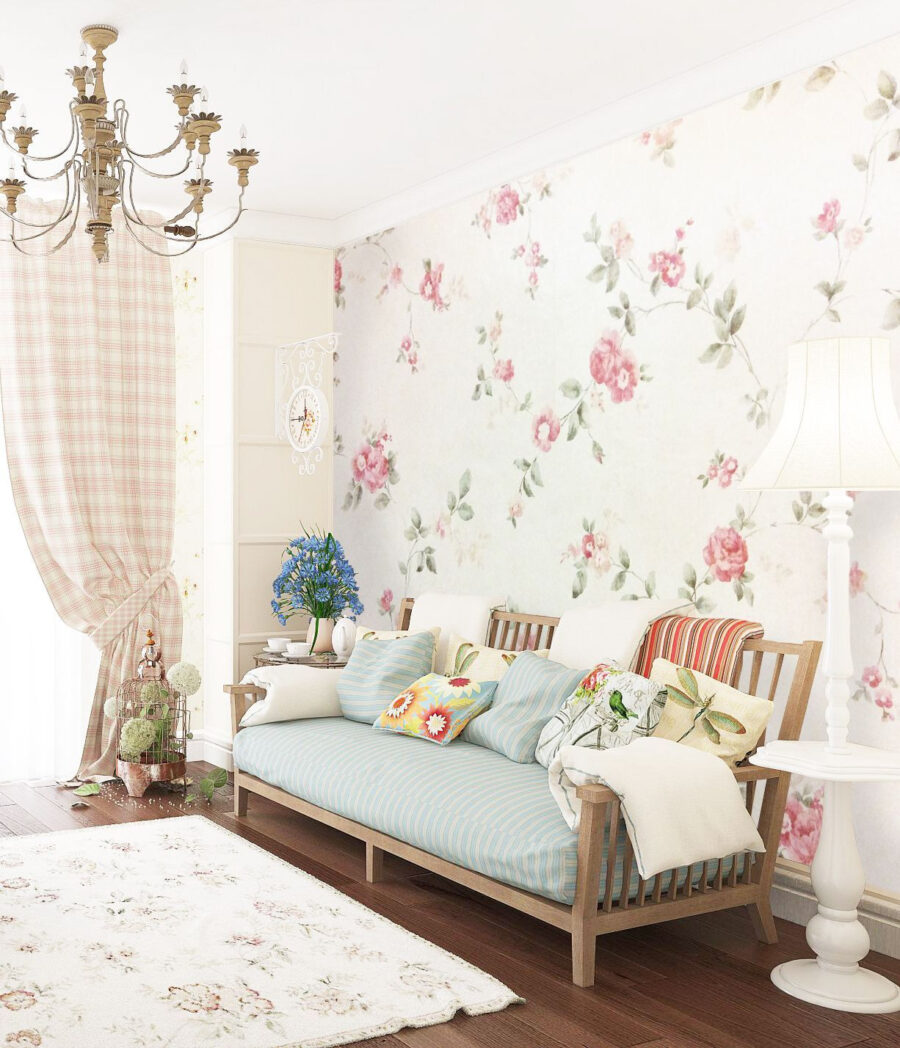 Floral pattern on a wall u77762pig1m 900x1048 - Floral pattern on a wall - tegory