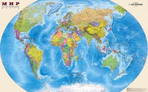 Map of the world Map of the world