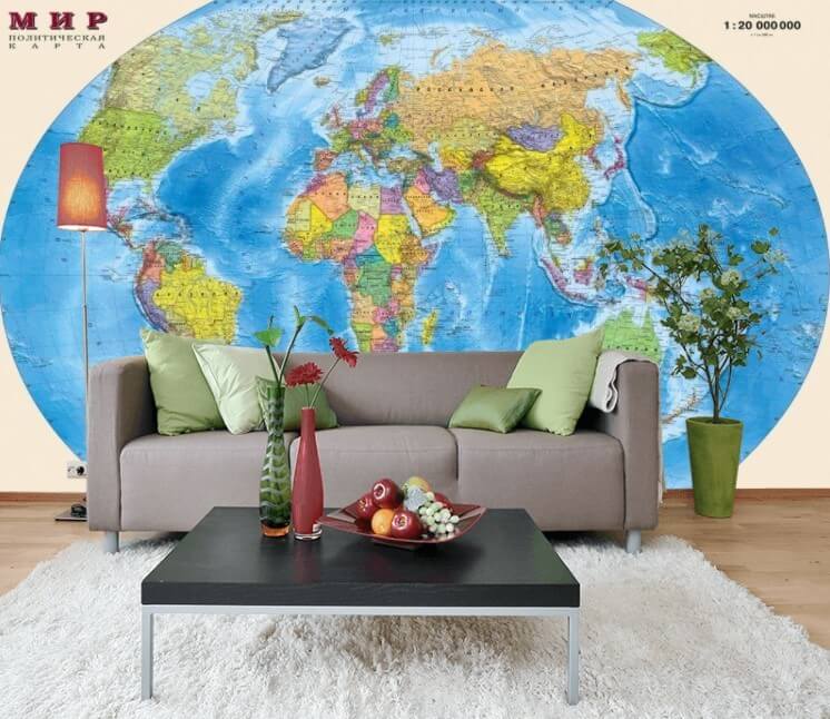 Map of the world