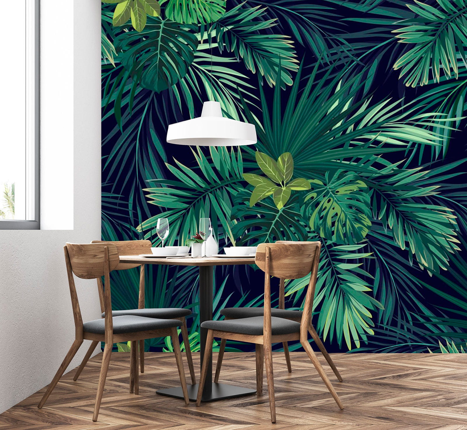 u79672piq1m - Pattern of green leaves - tegory