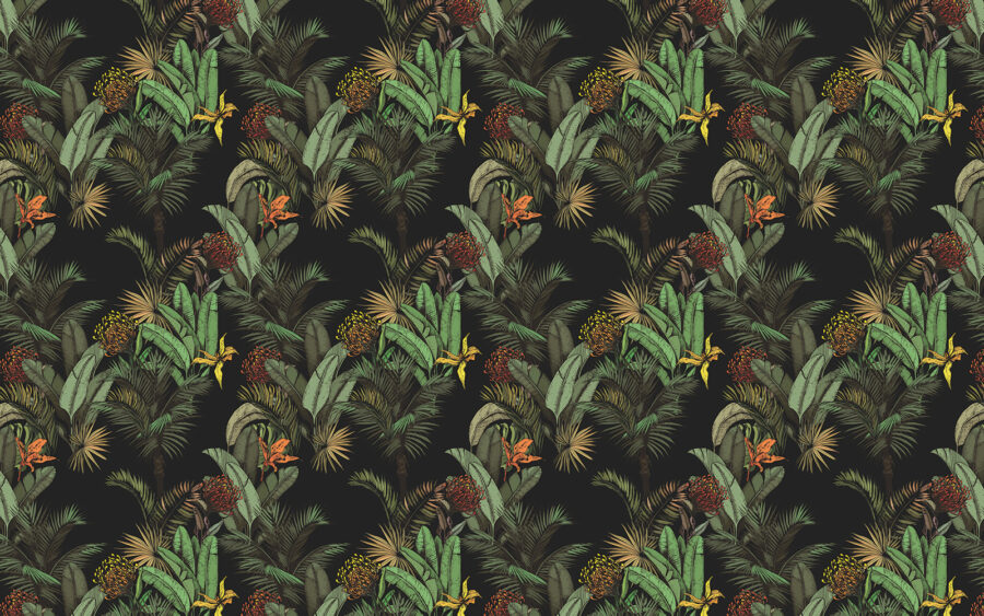 Wall murals Pattern of tropical plants - Image 4