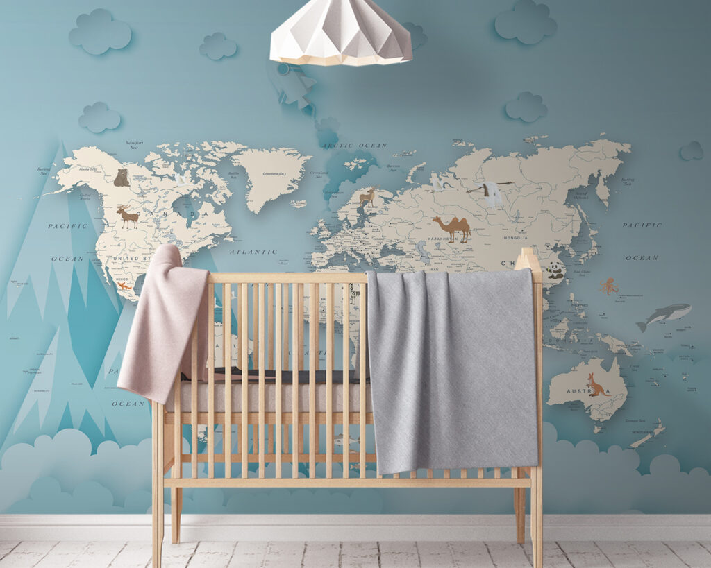 Map of the world Map of the world