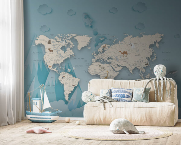 Map of the world Map of the world