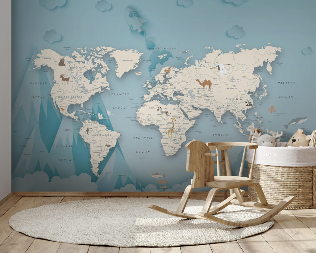 Map of the world Map of the world