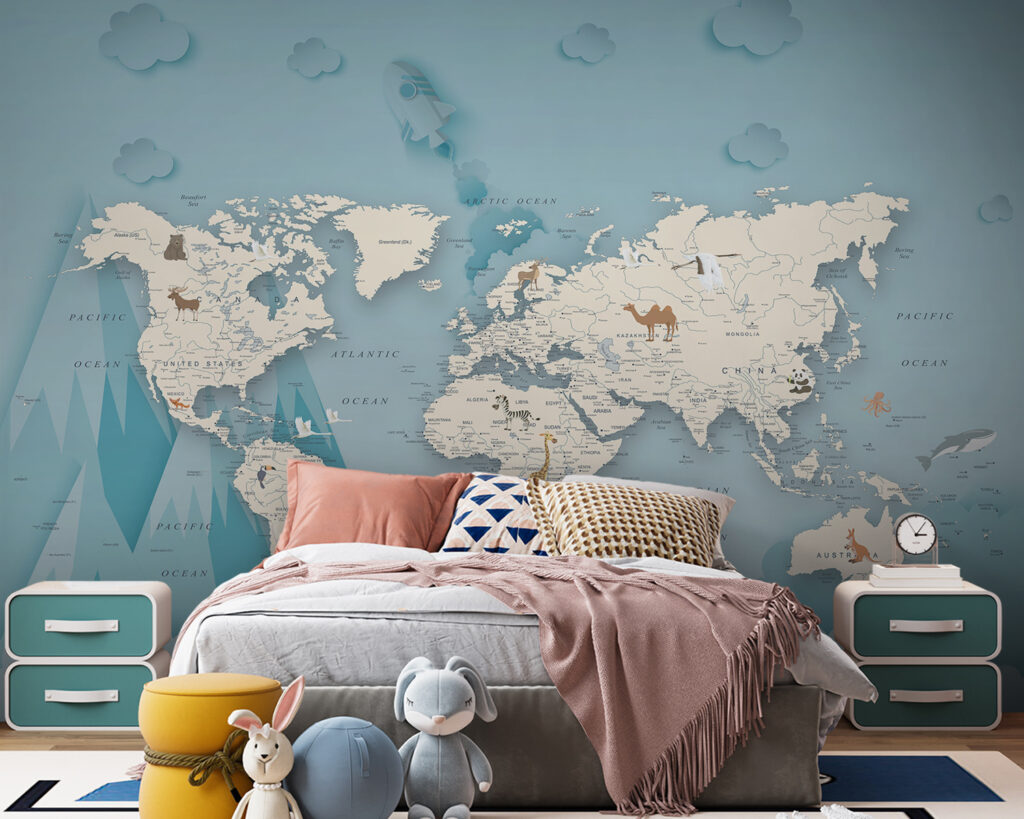 Map of the world Map of the world