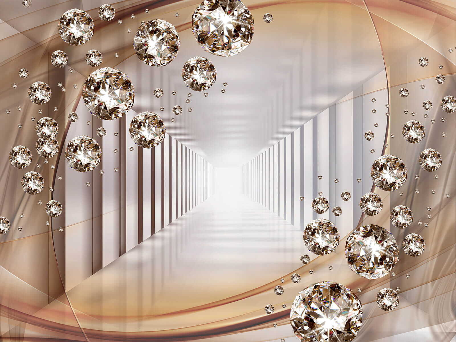 Diamond in a tunnel u79958p - Diamond in a tunnel