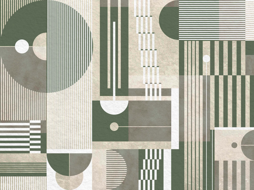 Pattern of geometric shapes and lines Pattern of geometric shapes and lines