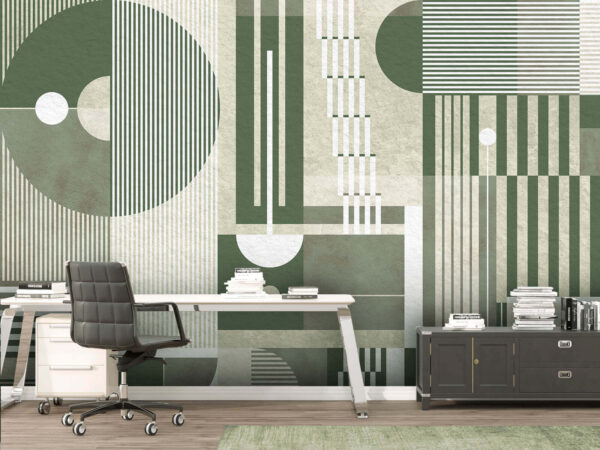 Pattern of geometric shapes and lines Pattern of geometric shapes and lines