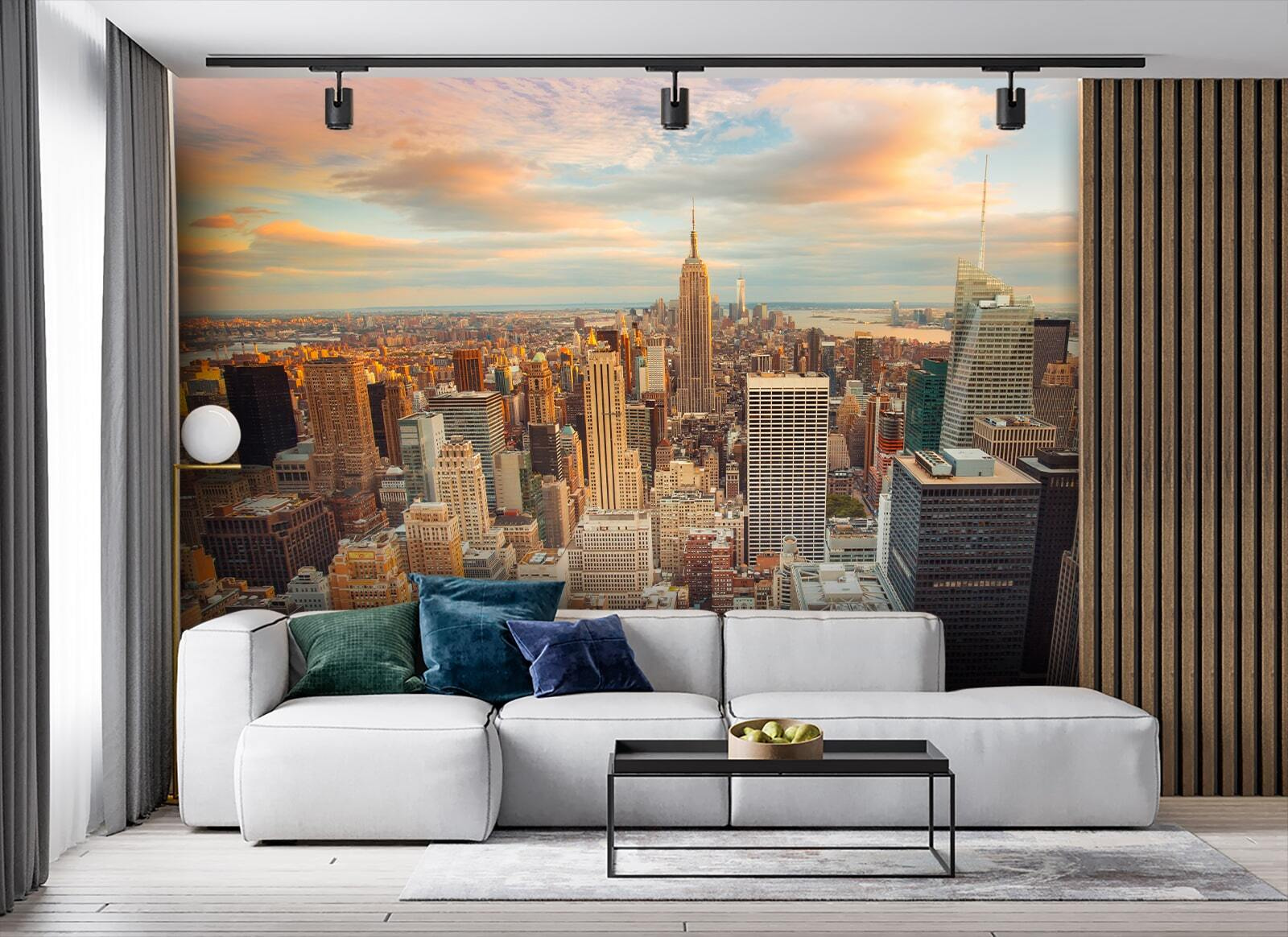 City with many tall buildings City with many tall buildings