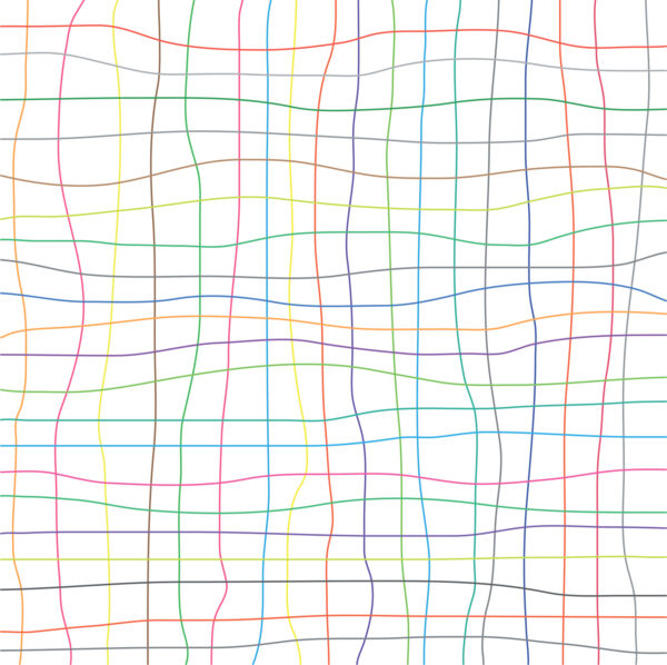 Grid of colored lines u98576v1p 600x598 - Grid of colored lines