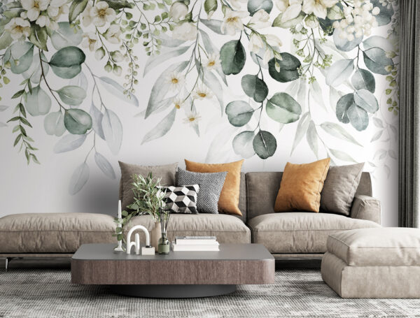 Delicate floral watercolor arrangement. Delicate floral watercolor arrangement.