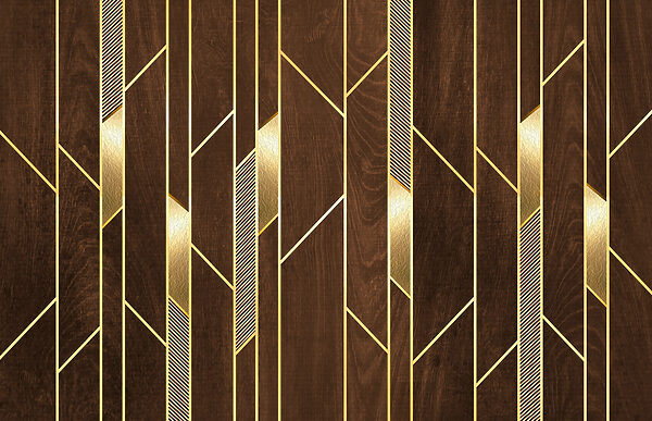 Elegant lines on rich wood texture Elegant lines on rich wood texture