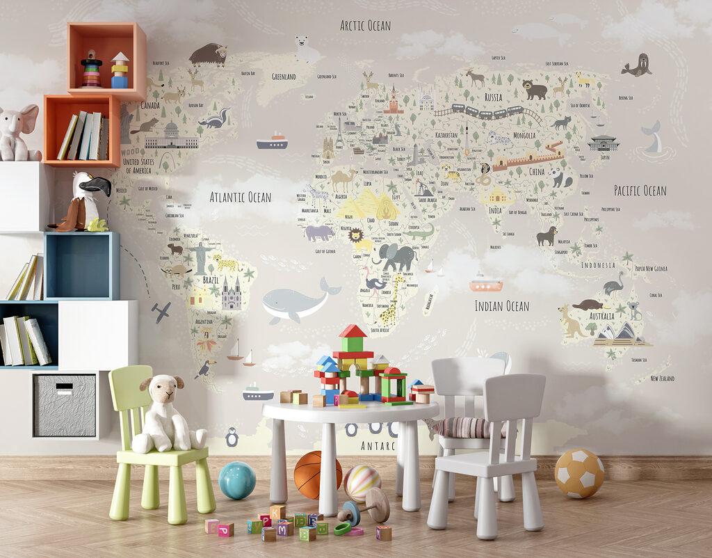 A map of the world A map of the world