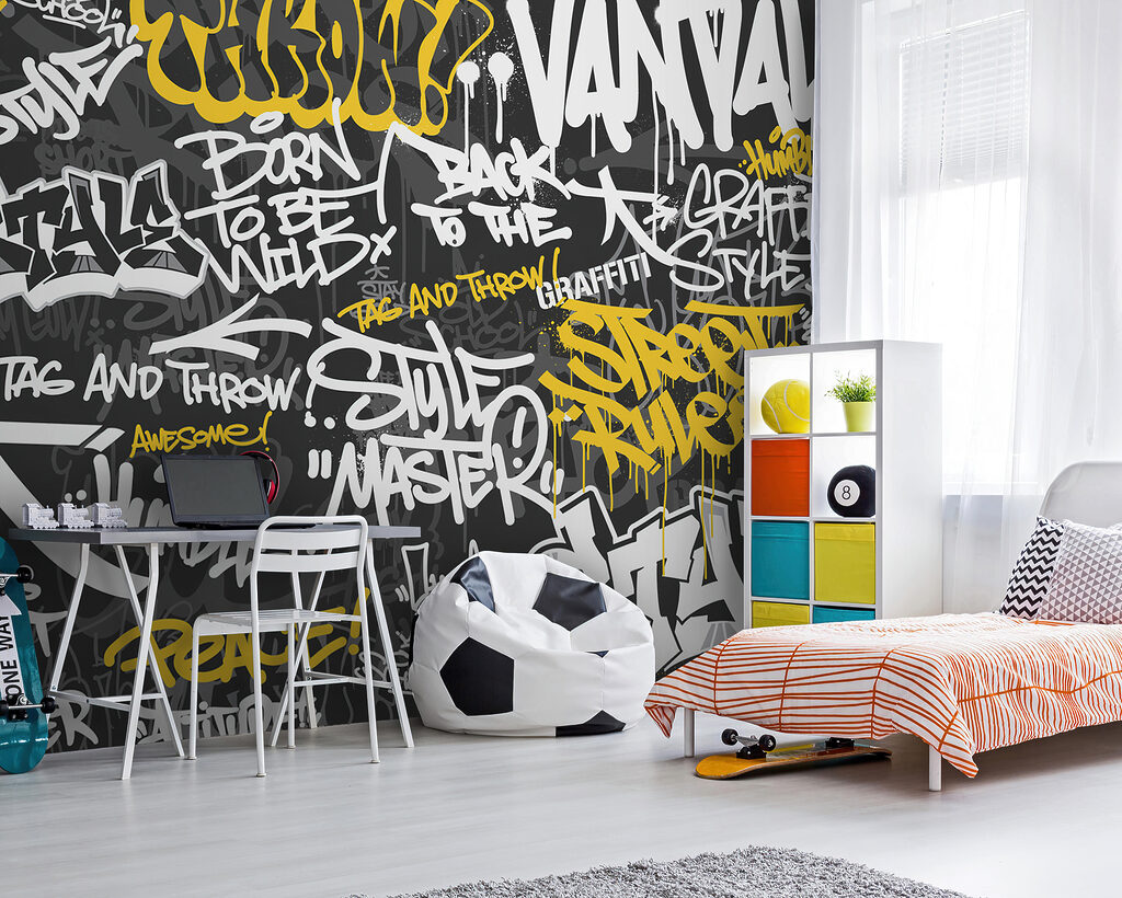 A black and yellow graffiti u98895pib1m 1024x820 - A black and yellow graffiti