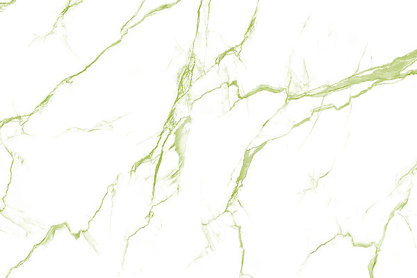 A white and green marble