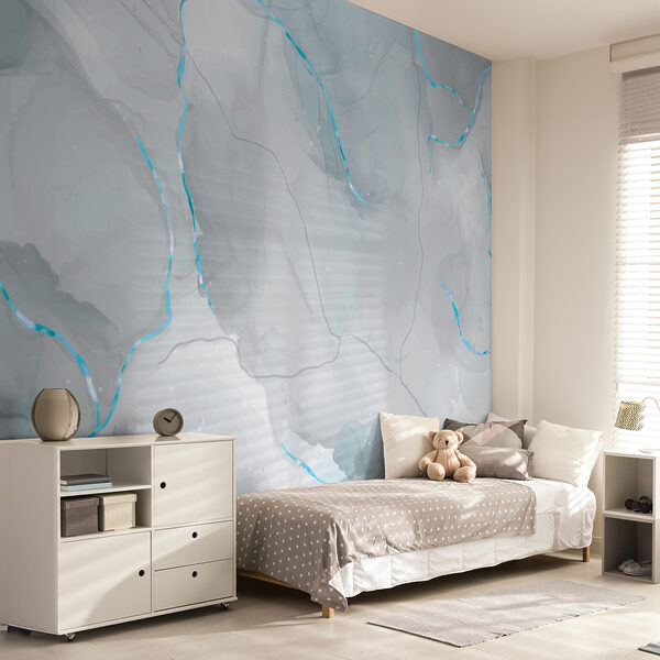 Wall mural Wall mural Fluid abstract in soft pastel tones (SKU: u80088v3)
