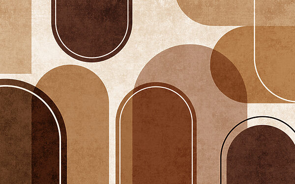 Abstract shapes in warm earth tones. Abstract shapes in warm earth tones.