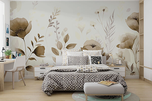 Wall mural Wall mural A close up of flowers (SKU: u99558v3)