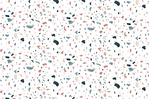 A pattern of small colored spots A pattern of small colored spots