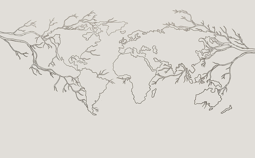 A map of the world A map of the world