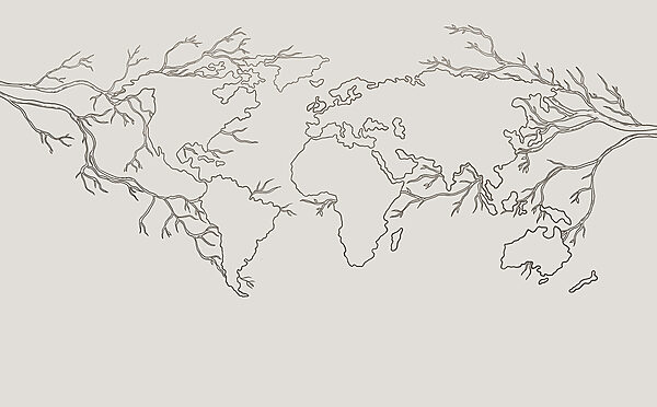 A map of the world A map of the world