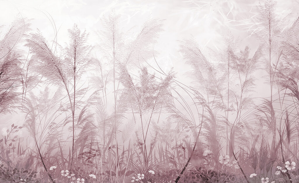 A field of grass with flowers A field of grass with flowers