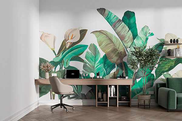Wall mural Wall mural A group of tropical plants (SKU: w00186v1)