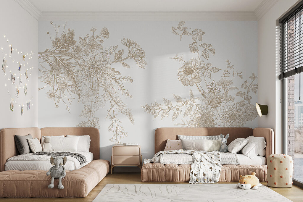 A close up of flowers