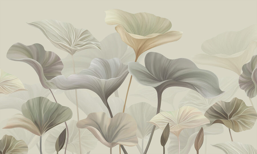 A close up of leaves