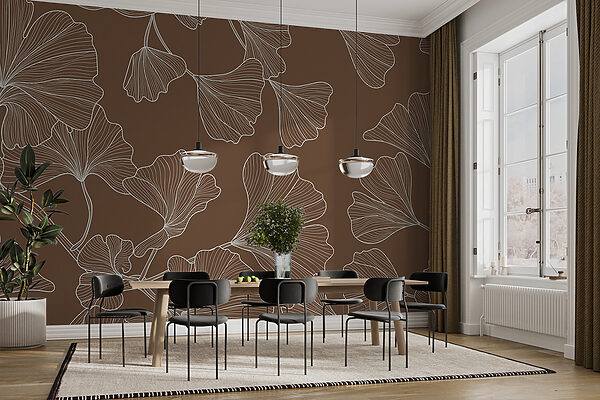Wall mural Wall mural A close up of leaves (SKU: w00328v3)