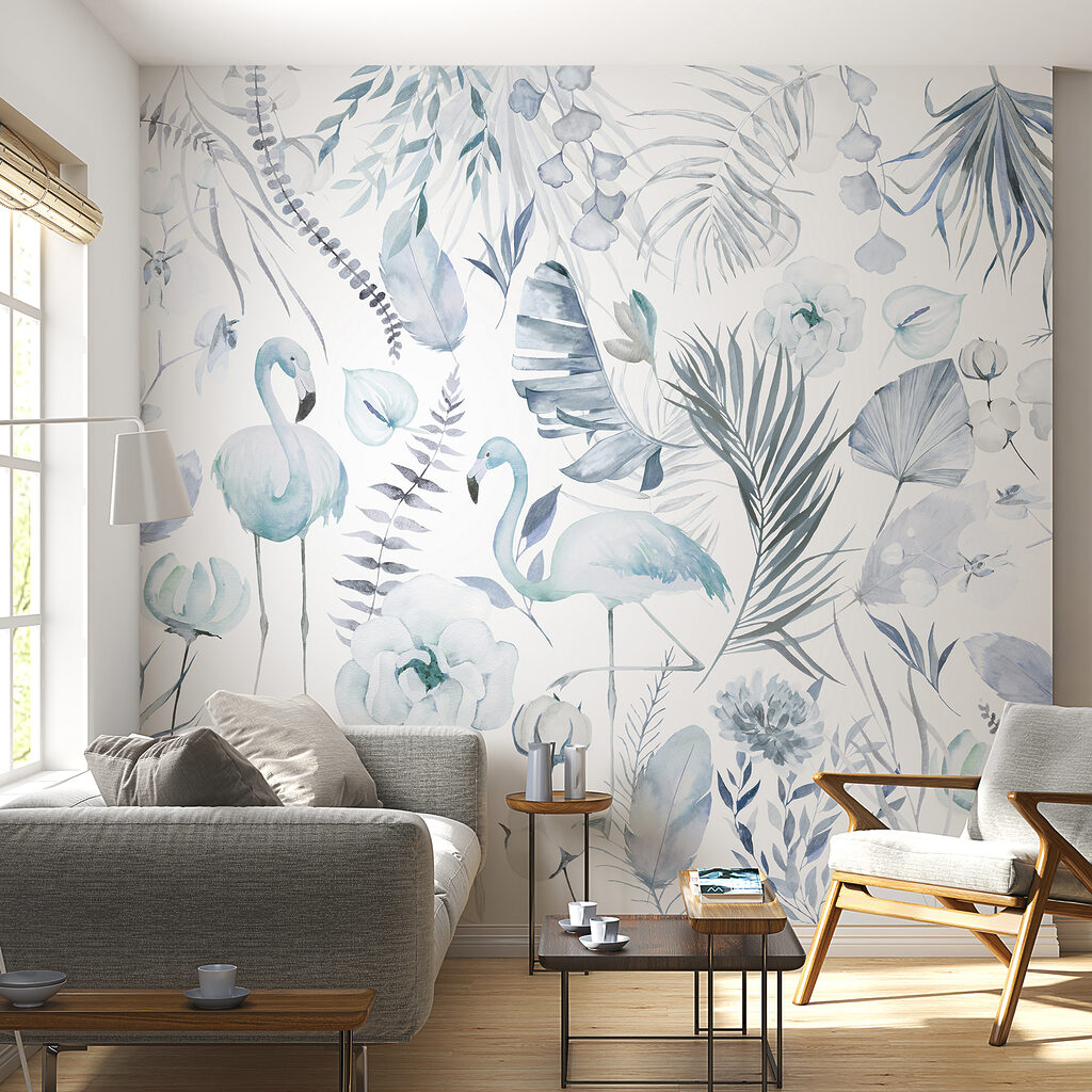 w00507v1pig34ms 1024x1024 - A pattern of flamingos and flowers - tegory