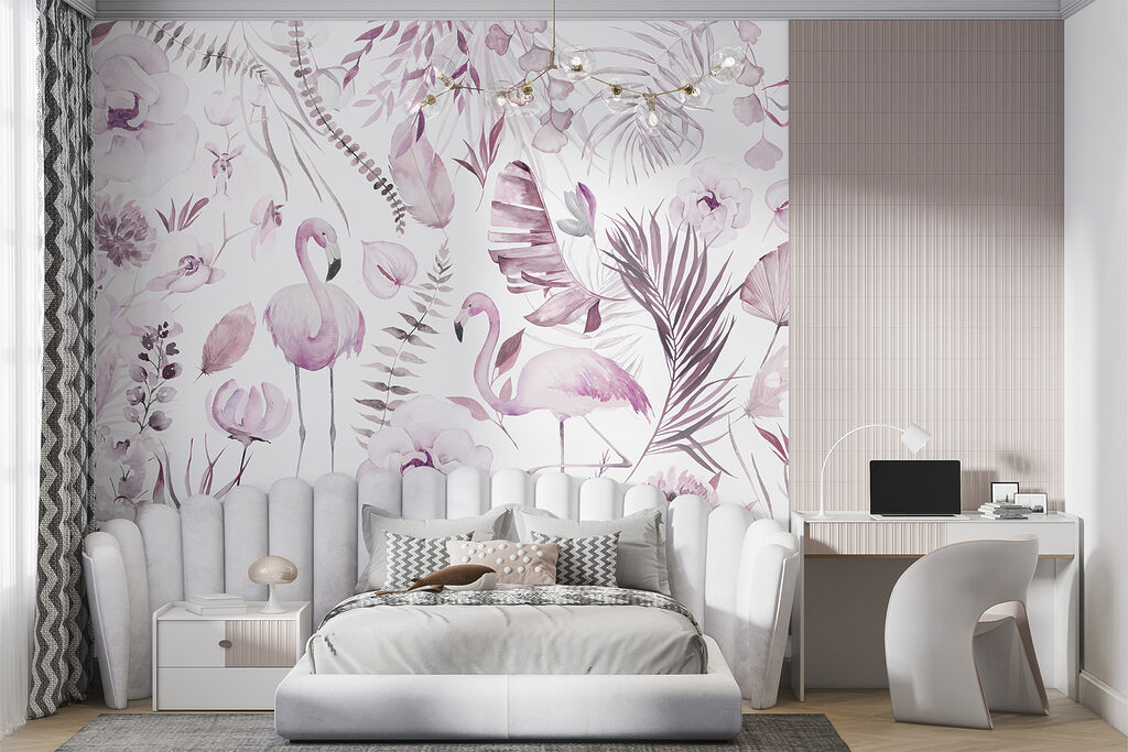w00507v2pir7r 1024x683 - A pattern of flowers and flamingos - tegory