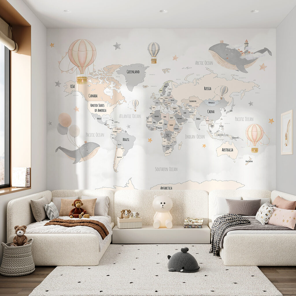 w00680v1pir1ms 1024x1024 - A map of the world with hot air balloons - tegory