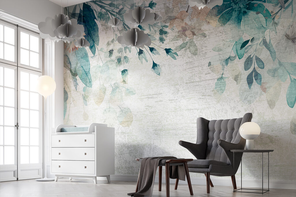 A painting of flowers and leaves w00697pir20r 1024x683 - A painting of flowers and leaves - tegory