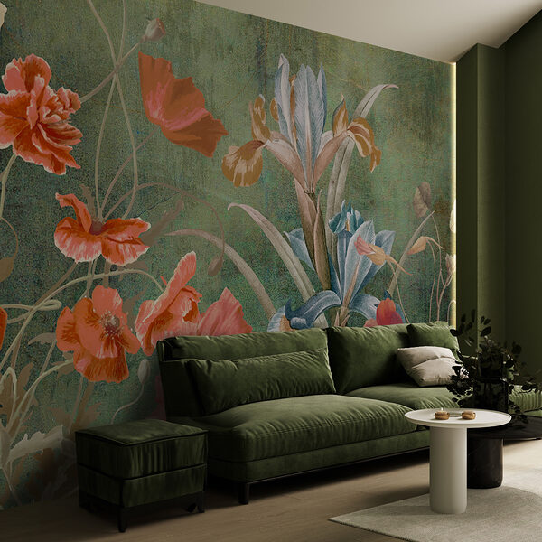 A close up of flowers Wall murals A close up of flowers