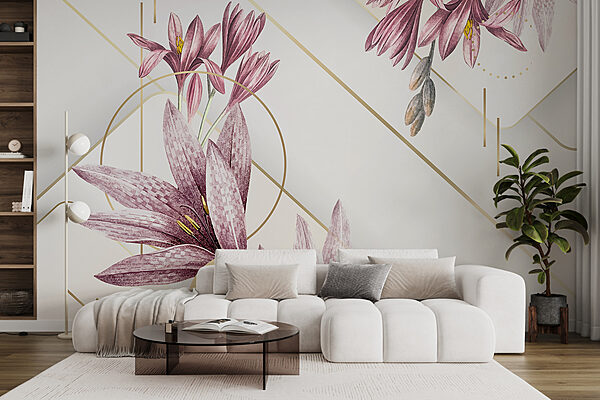 Elegant Lilac Blossoms, Artful Display Elegant Lilac Blossoms, Artful Display