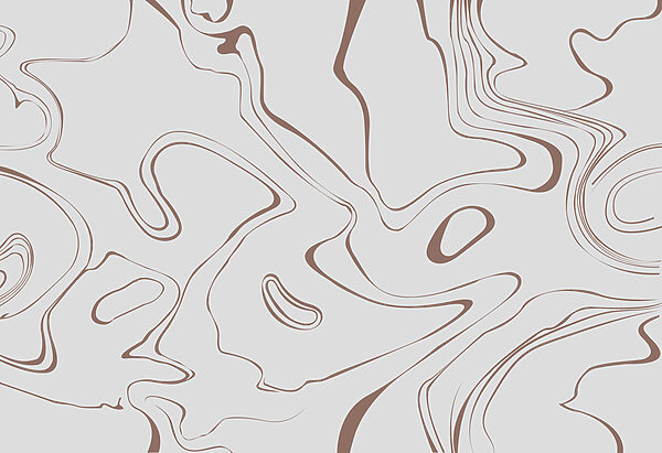 A white and brown swirls